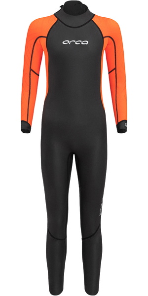 2026 Orca Junior Vitalis Squad Hi-Vis Swim Neopreno NN971201 - Black